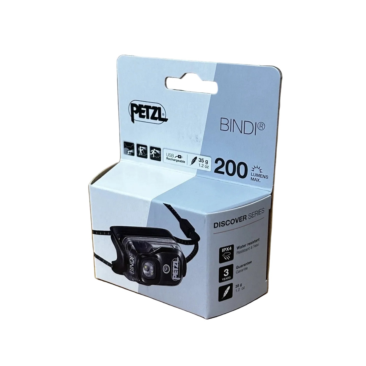 Petzl Bindi Black Headlamp - 200 Lumens - Image 3